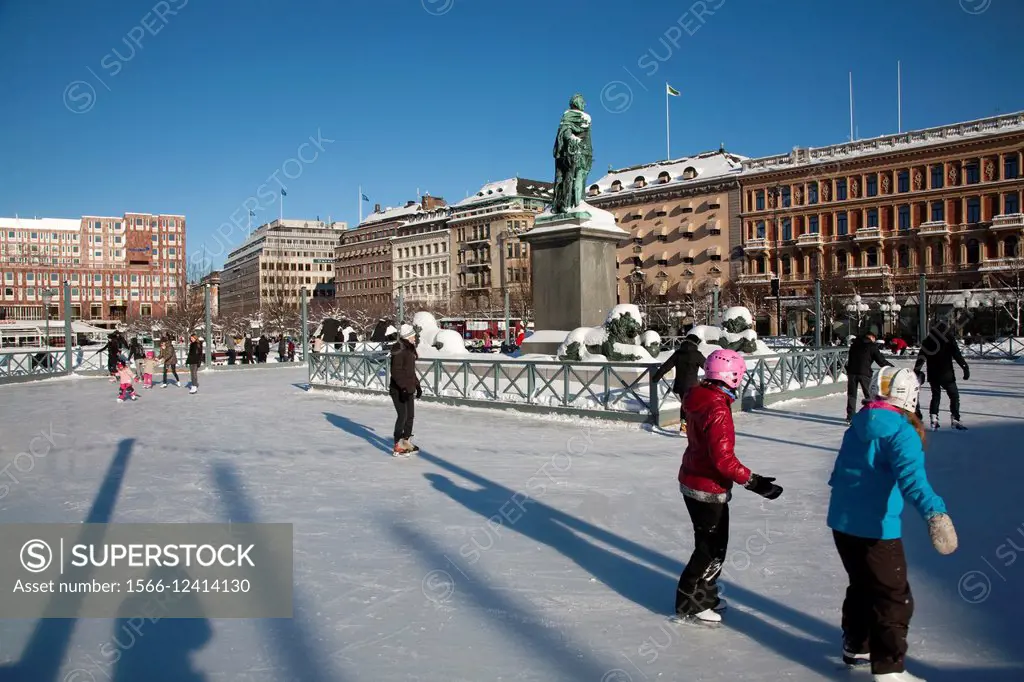 Winter Kungsträgården Stockholm