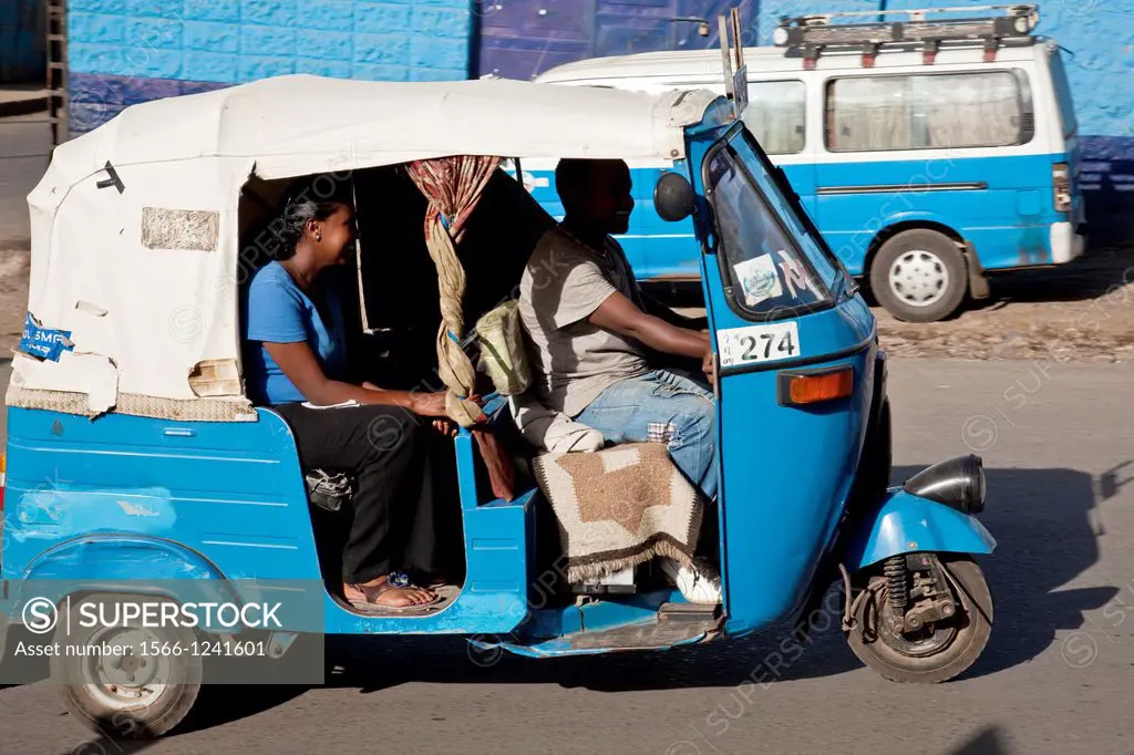 Tuk Tuk Taxi, Gondar, Ethiopia