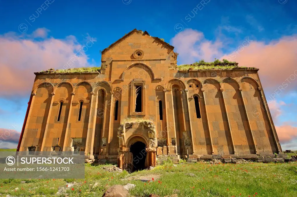 The cathedral of Ani, Also known as Surp Asdvadzadzin church of the Holy Mother of God, its construction was started in the year 989, under King Smbat...