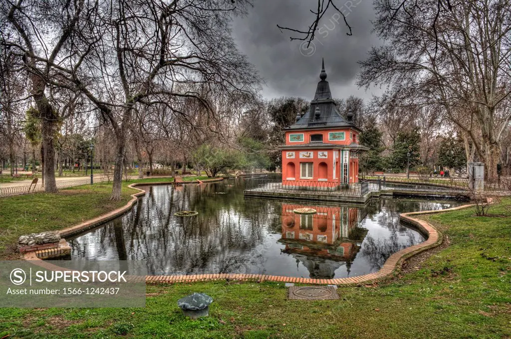 Mansion, Retiro Park, Madrid
