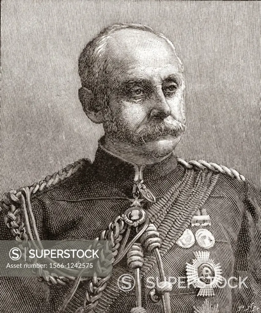 Colonel Sir Edward Ridley Colborne Bradford, 1st Baronet, 1836-1911  British Indian Army officer, Commissioner of Police and head of the London Metrop...