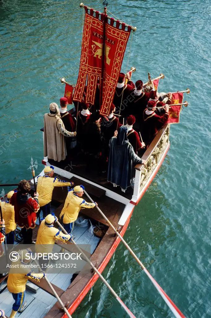 Venice  Italy  The Historical Regatta Regatta Storica  The Regata Storica takes place annually on the first Sunday of September