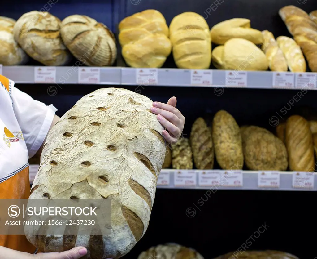 Bread, Russian loaf.