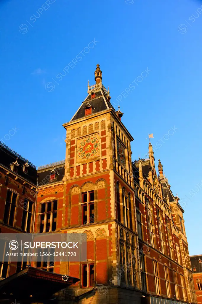 Amsterdam Centraal railway station, Netherlands