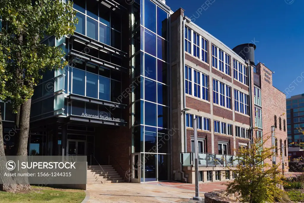 USA, Arkansas, Little Rock, Arkansas Studies Institute, exterior