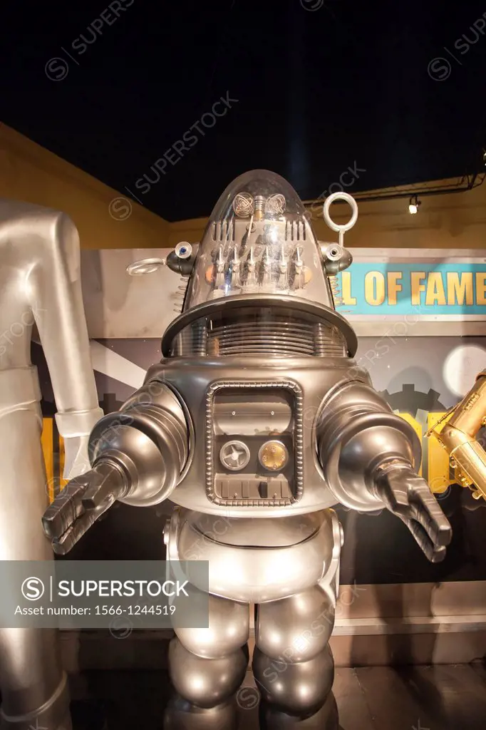 USA, Nebraska, Ashland, Strategic Air & Space Museum, Movie Robots, robot from the TV show, Lost in Space