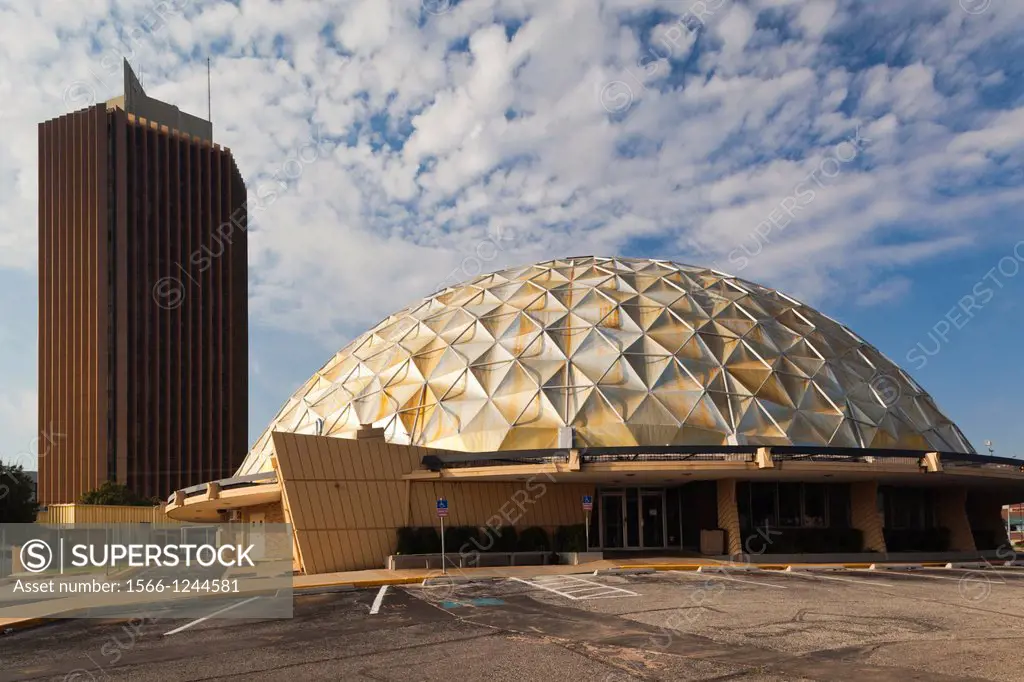 USA, Oklahoma, Oklahoma City, The Gold Dome Building