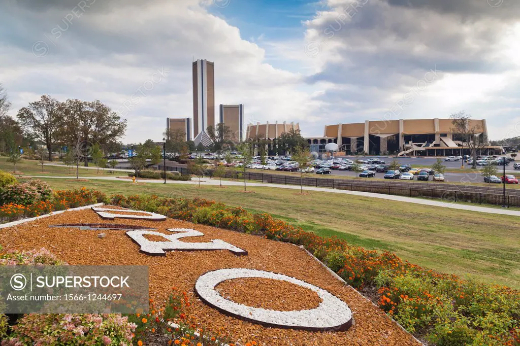USA, Oklahoma, Tulsa, Oral Roberts University, campus view