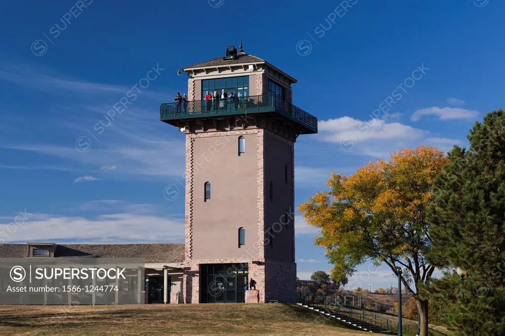 USA, South Dakota, Sioux Falls, Sioux Falls Park, observation tower