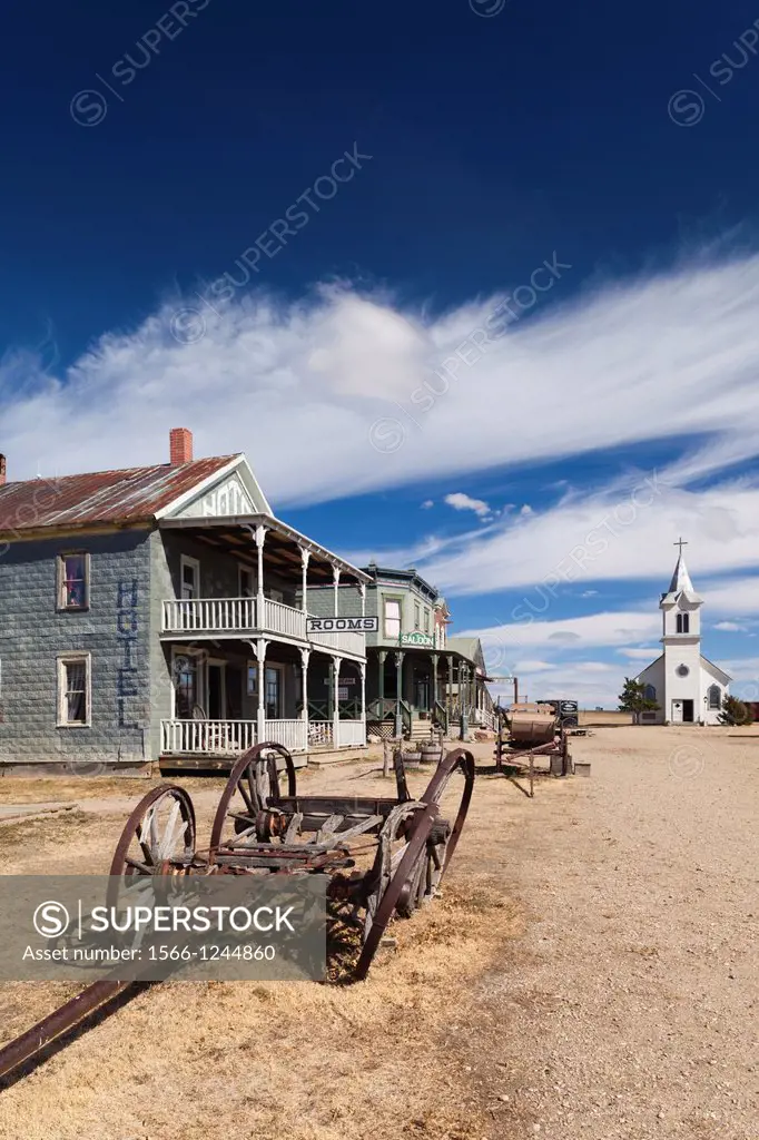 USA, South Dakota, Stamford, 1880 Town, pioneer village