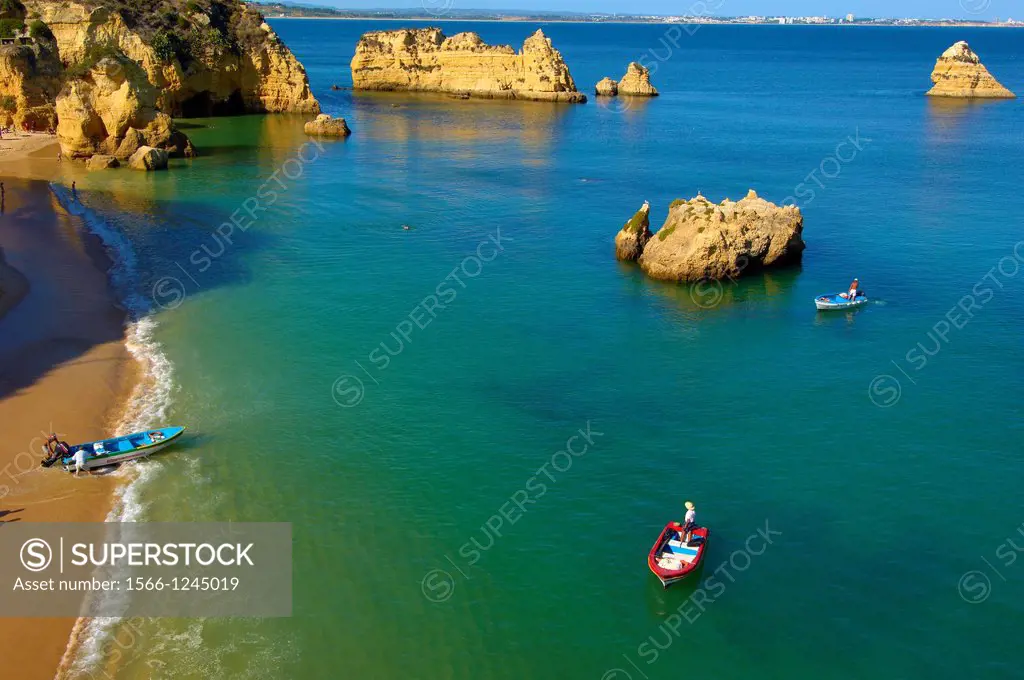Lagos, Dona Ana Beach, Lagoa, Praia da Dona Ana, Algarve, Portugal, Europe
