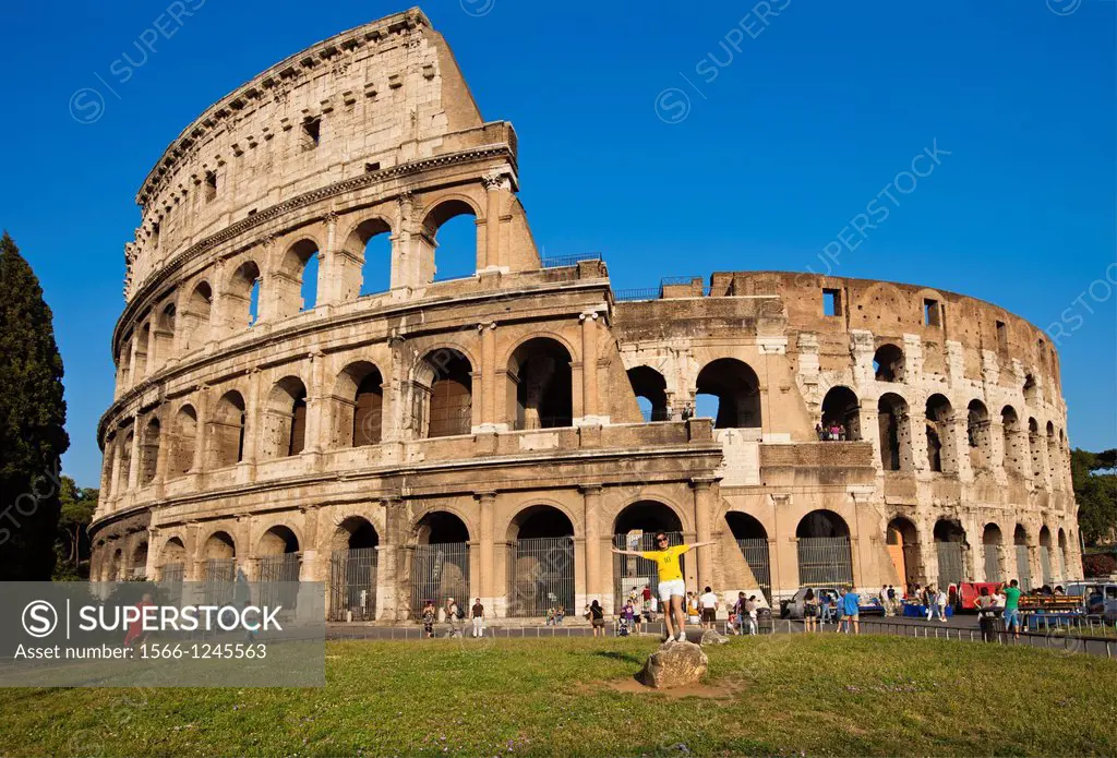 Colisseum  Rome  Lacio  Italy