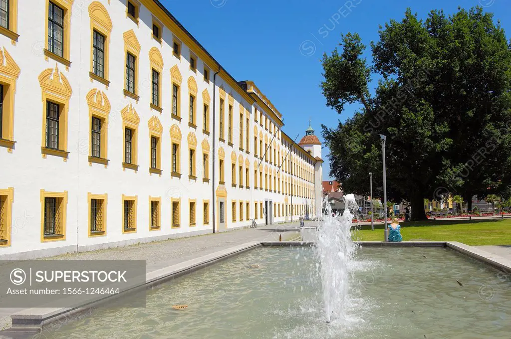 Kempten, Residence, Palace, Allgau, Allgaeu, Bavaria, Germany