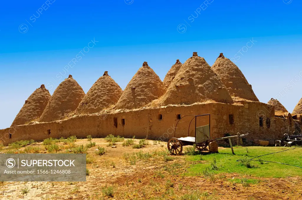 Pictures of the beehive adobe buildings of Harran, south west Anatolia, Turkey Harran was a major ancient city in Upper Mesopotamia, Turkey, The locat...
