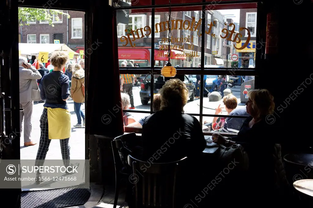 Bar in Amsterdam, Holland.