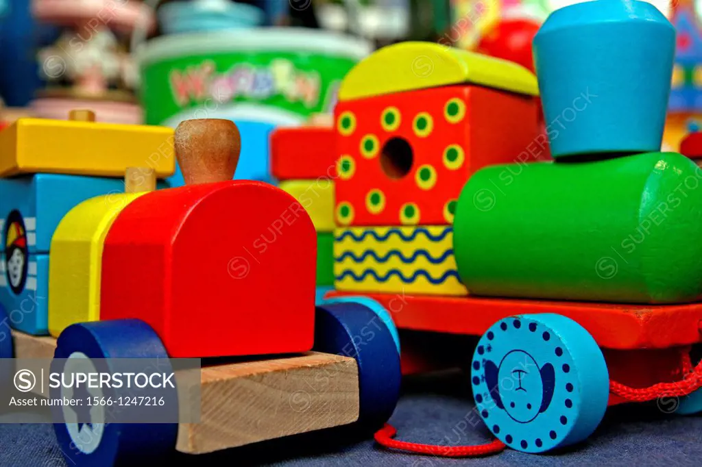 wooden trains, toys 