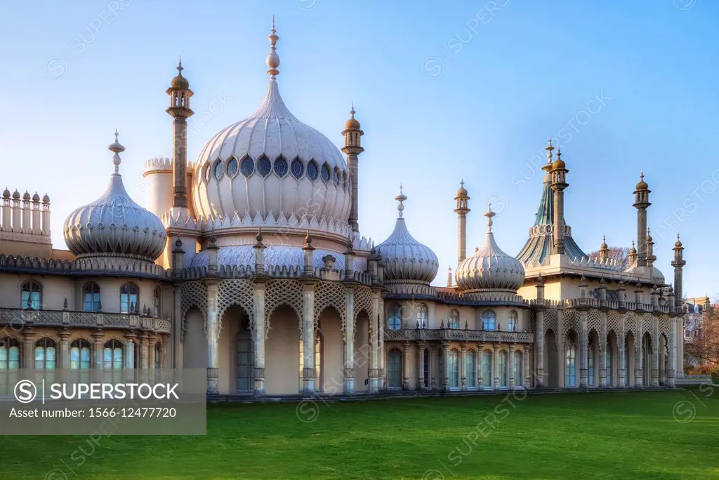 Royal Pavilion, Brighton, Sussex, England, United Kingdom.