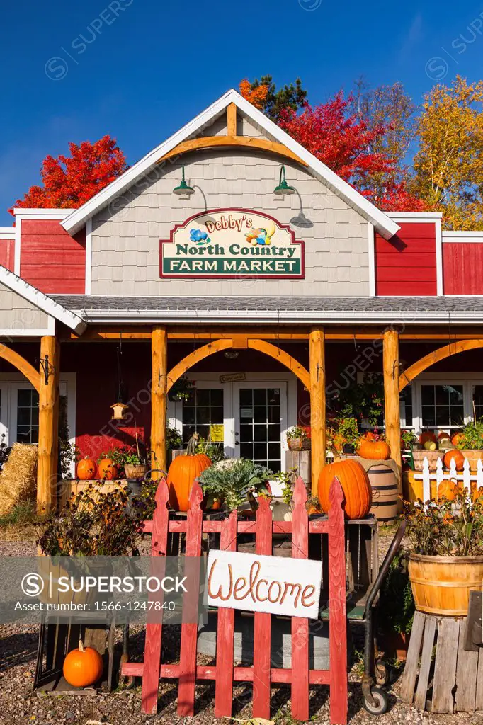 Debbie´s North Country Farm Market at Minocqua, Wisconsin, USA
