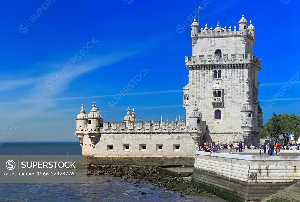 Belem Tower (1519), Lisbon, Portugal.