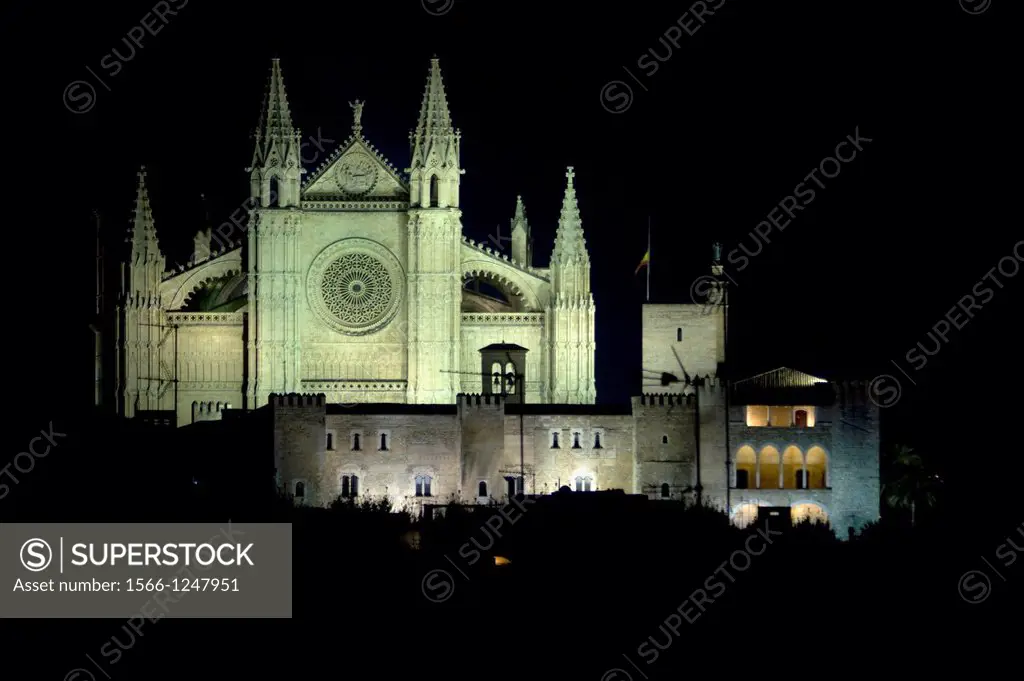 Palma de Mallorca Cathedral, Balearic islands, Spain
