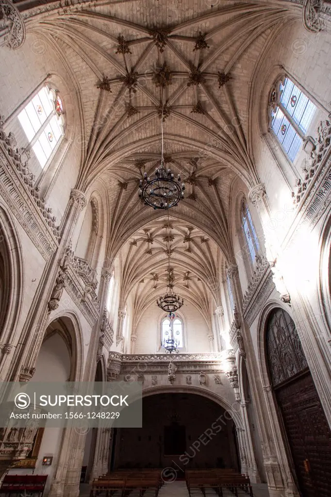 Interior of the Monastery of San Juan de los Reyes, Toledo, Spain