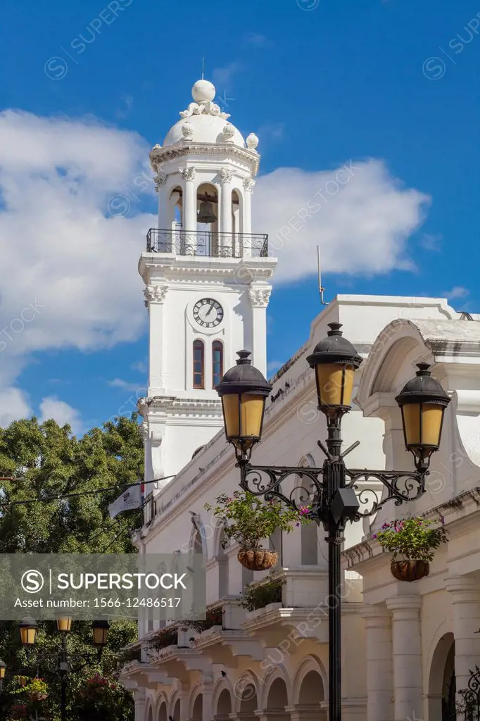 Dominican Republic, Tower of Palacio Consistorial.