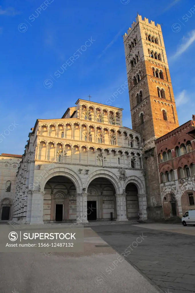 Lucca Cathedral, Lucca, Tuscany, Italy.