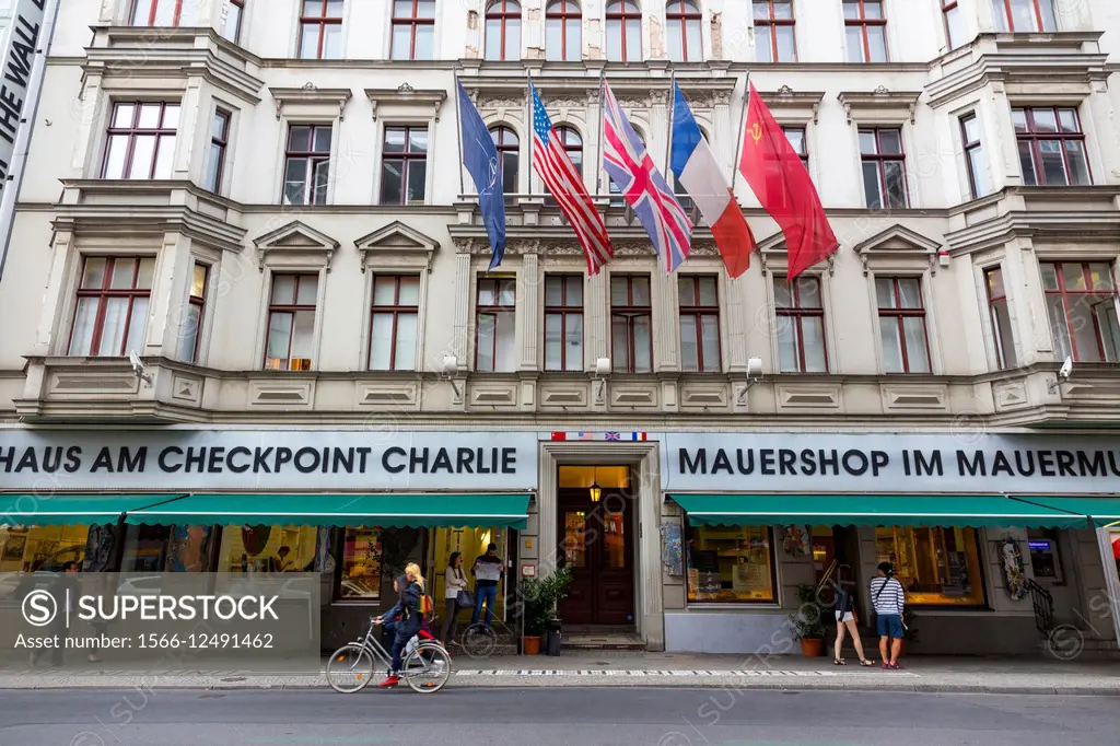 Checkpoint Charlie, Berlin, Germany, Europe.