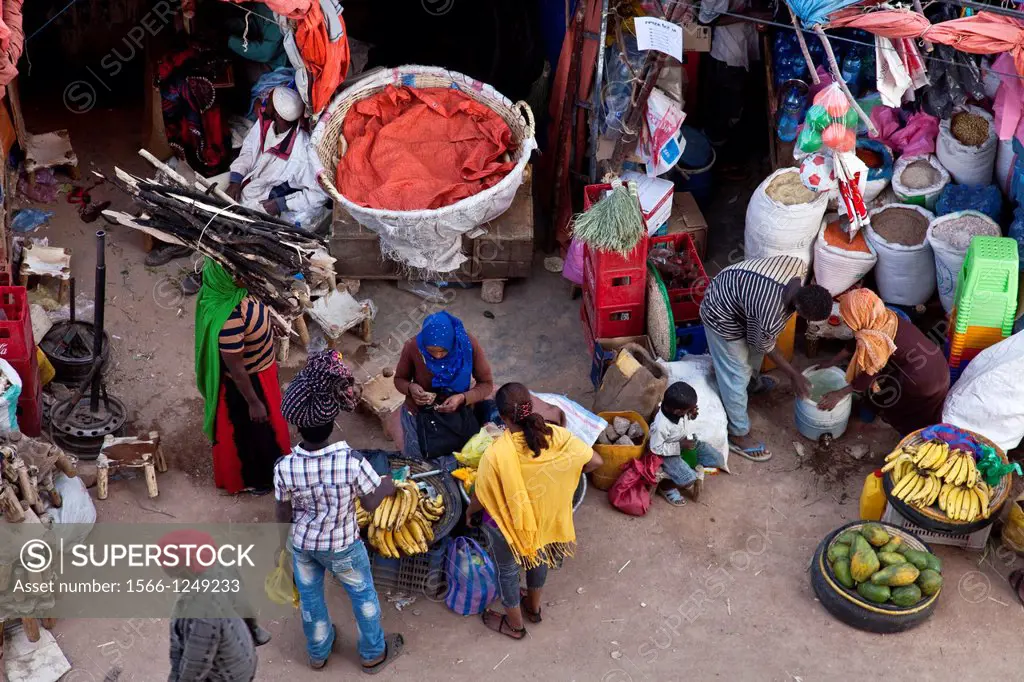 Christian Market, outside Showa Gate, Harar, Ethiopia
