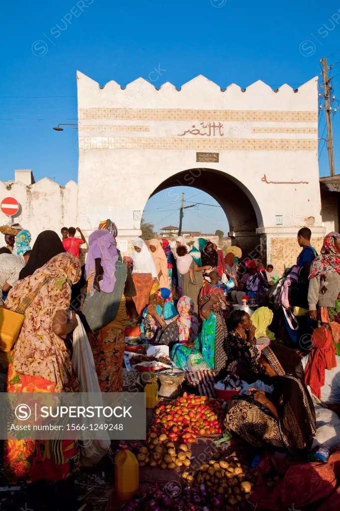 Christian Market, Showa Gate, Harar, Ethiopia