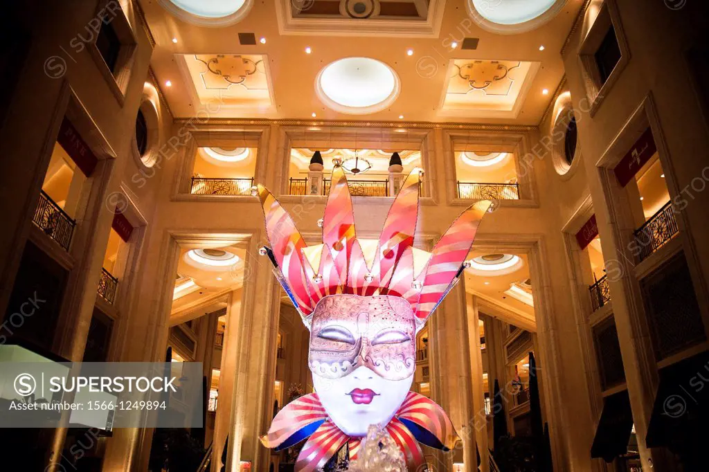 Venetian mask, Las Vegas.