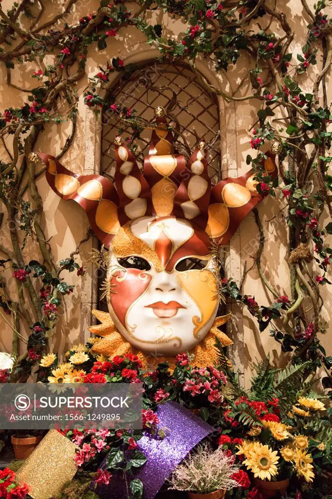 Venetian mask, Las Vegas.