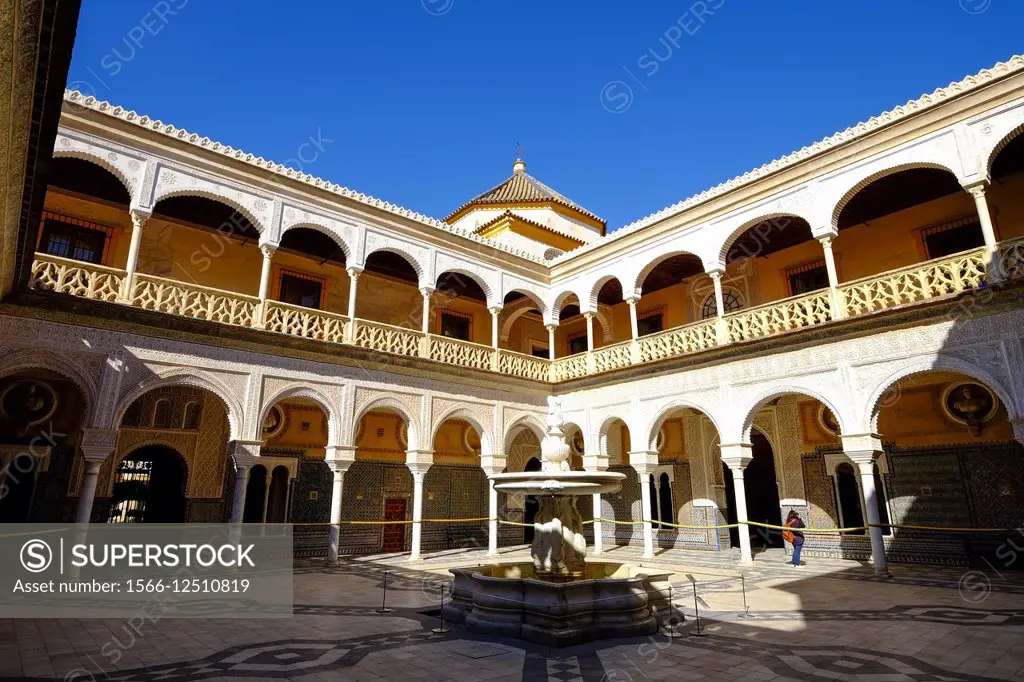 Casa de Pilatos, Sevilla, Andalusia, Spain.