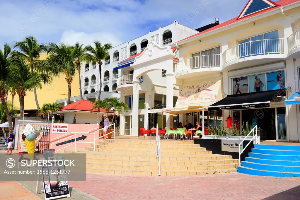Shopping Philipsburg St  Martin Maarten Caribbean Island Netherland Antilles