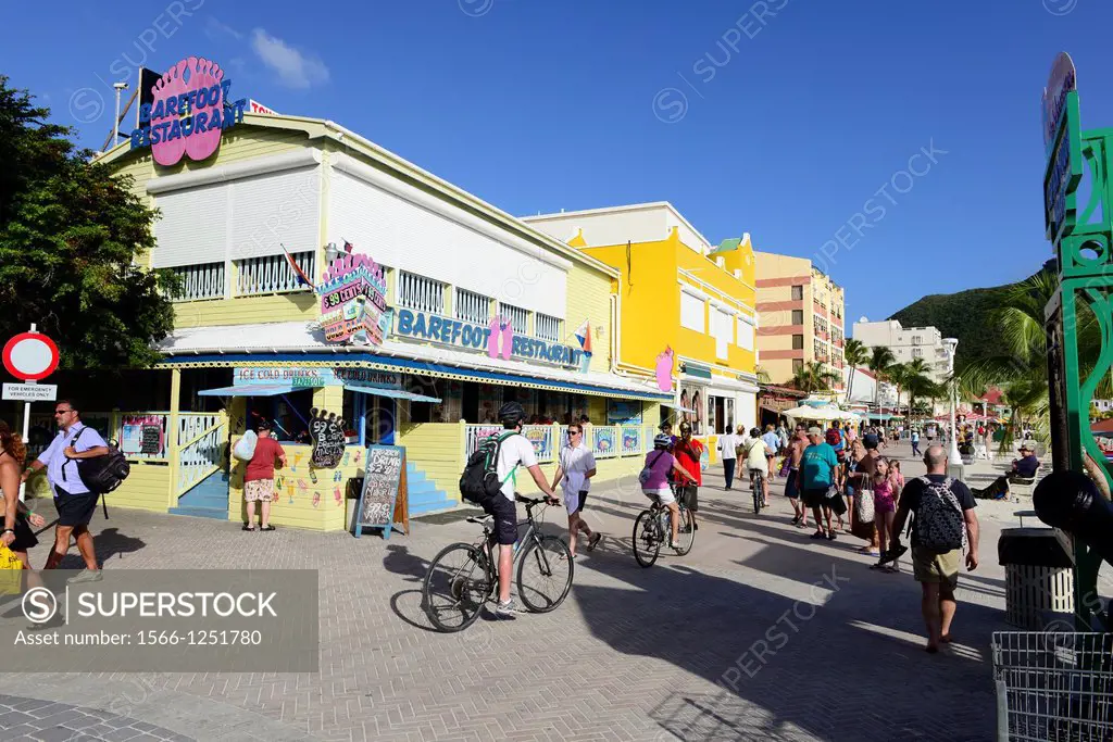 Shopping Philipsburg St  Martin Maarten Caribbean Island Netherland Antilles