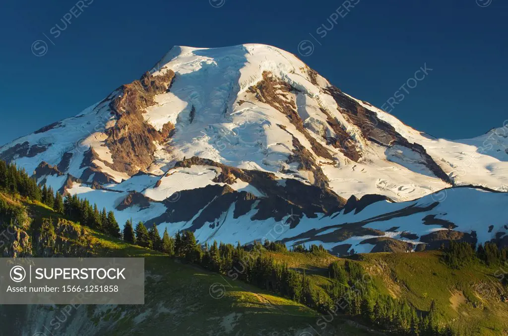Mount Baker from Skyline Divide, Mount Baker Wilderness, North Cascades Washington
