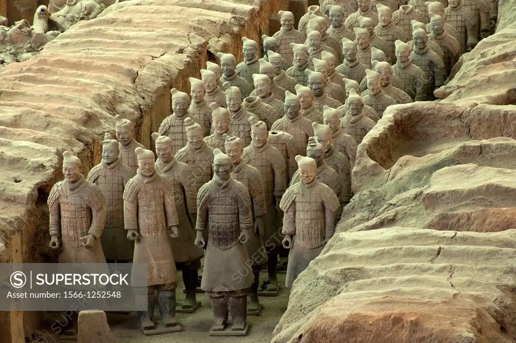 The Terracotta Warriors, Xi´an, China