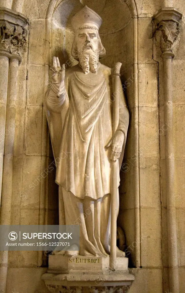 Statue of Saint Eutrope.