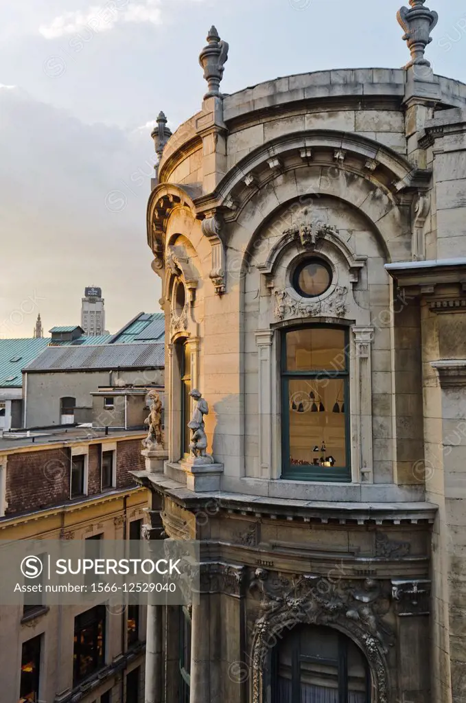 Historic building, Antwerp, Belgium, Europe.