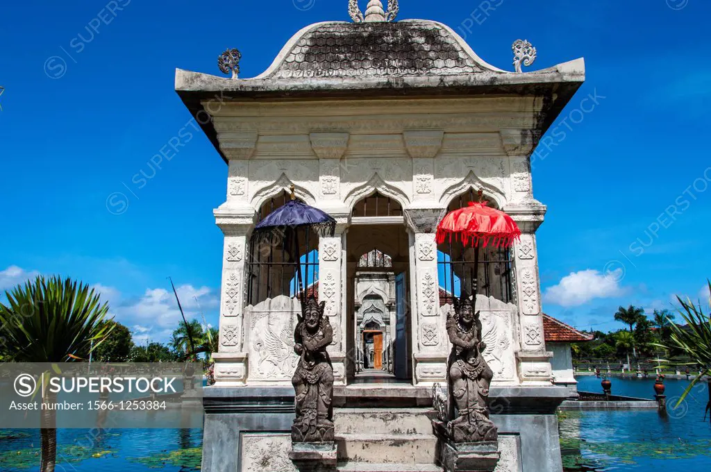 Asia, South-East Asia, Indonesia, Bali. Water Palace Taman Ujung Soekasada.