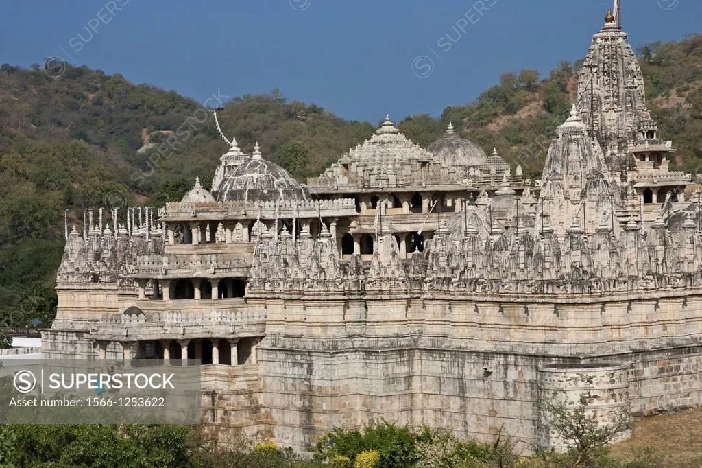 The Jain Temple at Ranakpur, Rajasthan, India