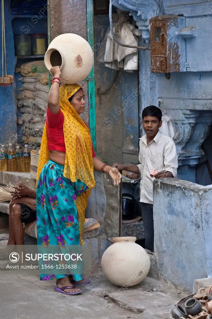 Streetlife, Jodhpur The Blue City Rajasthan, India