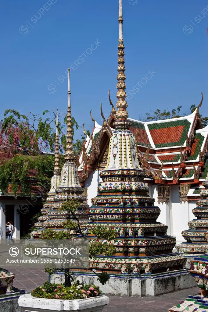 Wat Pho  Temple of the Reclining Buddha  Bangkok , Thailand