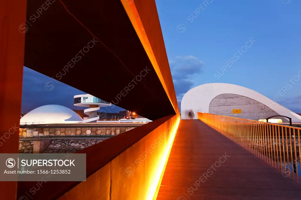 Niemeyer Cultural Center in Aviles, Spain