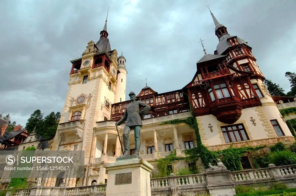 Pele Castle, Transylvania, Romania, Europe