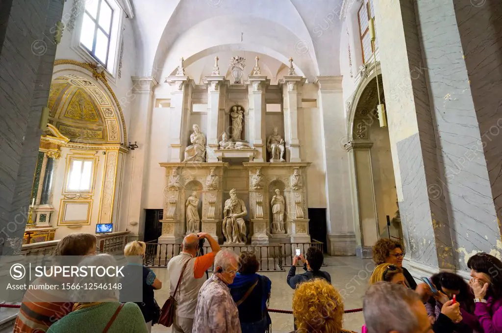San Pietro in Vincoli Church, Rome, Italy, Europe.