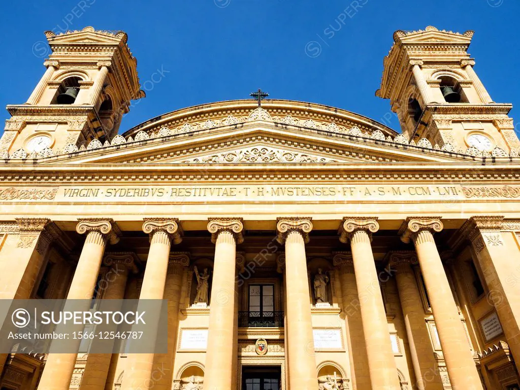 St Marija Assunta Church - Mosta, Malta.