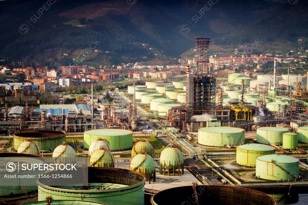 Oil refinery