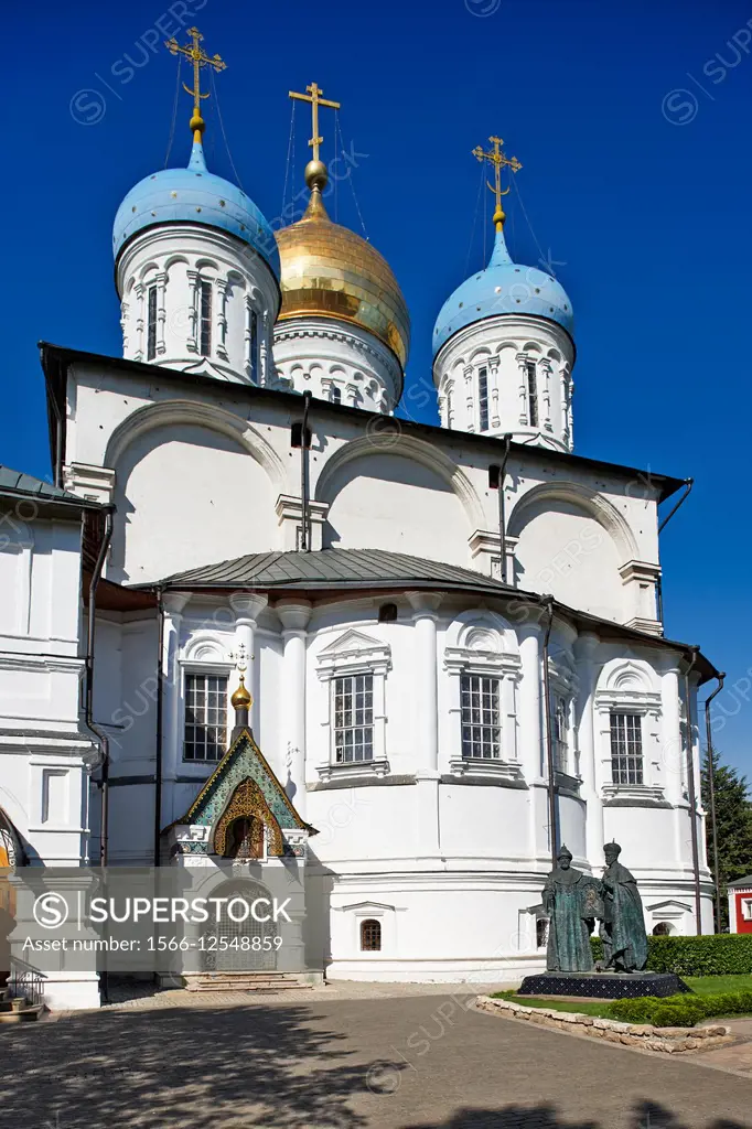 The Cathedral of the Transfiguration. Novospassky Monastery, Moscow, Russia.