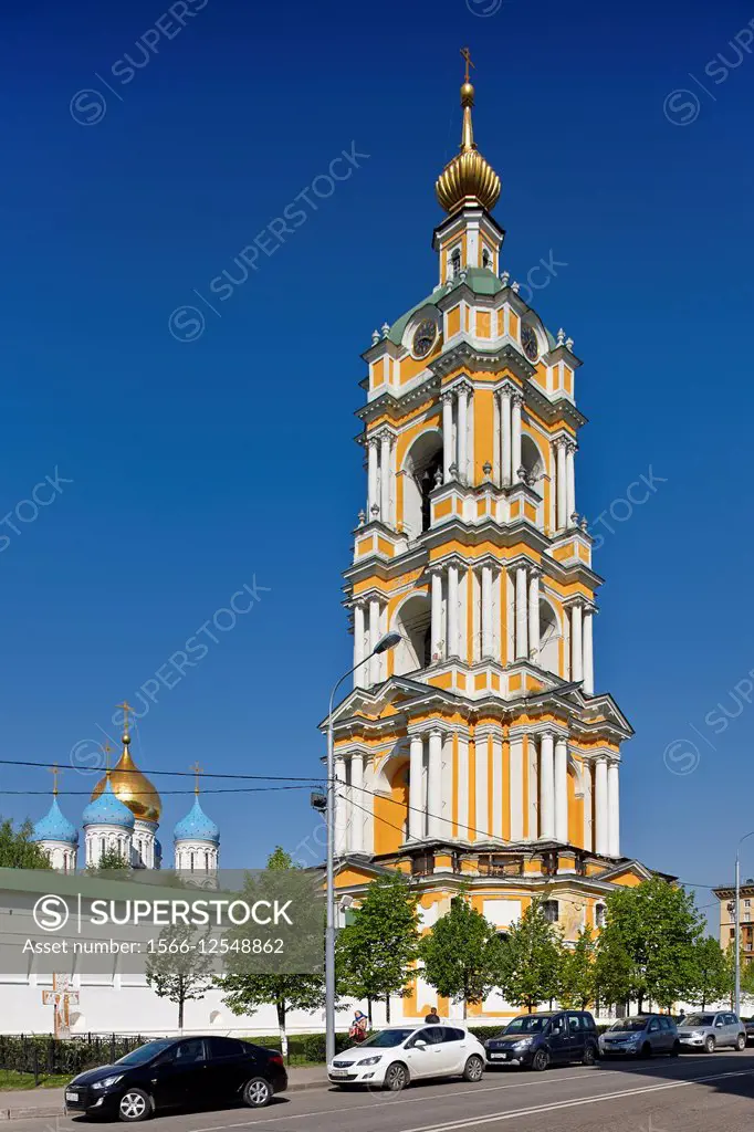 Novospassky Monastery. Moscow, Russia.